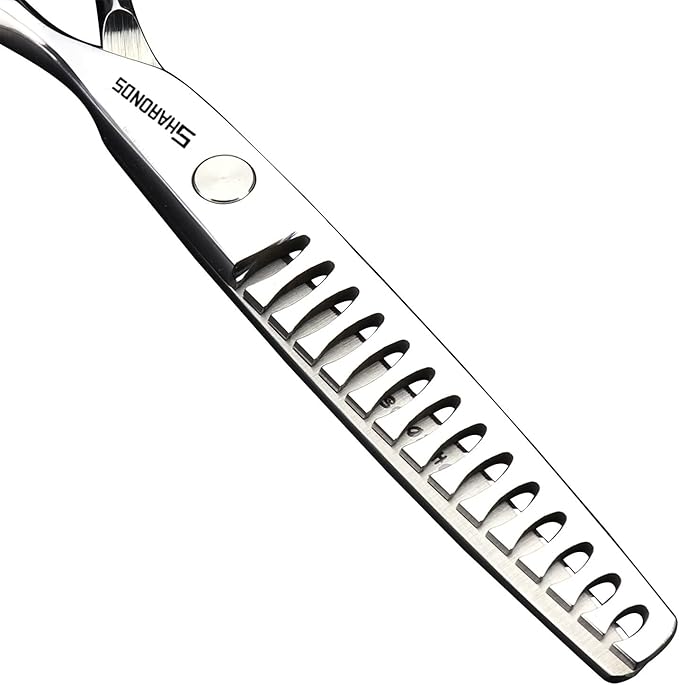 Barber hair scissors, Axemoore professional haircut Cutting Scissors/Shears set- 6", made of Japanese stainless steel, especially (6 in- tooth-D)
