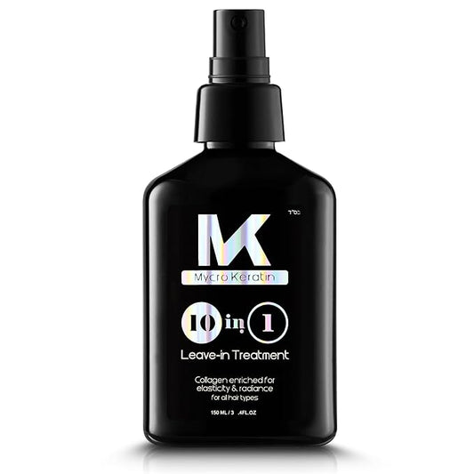 Mycro Keratin KROMA 10-in-1 Collagen Leave-In Conditioner Spray Treatment for Colored Damaged Hair, Keratin Anti-Frizz Deep Conditioning Hair Treatment Detangler Spray (3.4 Fl. Oz)