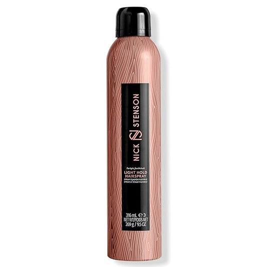 Light Hold Hair Spray, Provides Hold and Protection from Humidity, Strengthens & Adds Flexibility, Fast-Drying Hair Spray for Daily Styling & Hold – Color-Safe Vegan – 9.5 oz