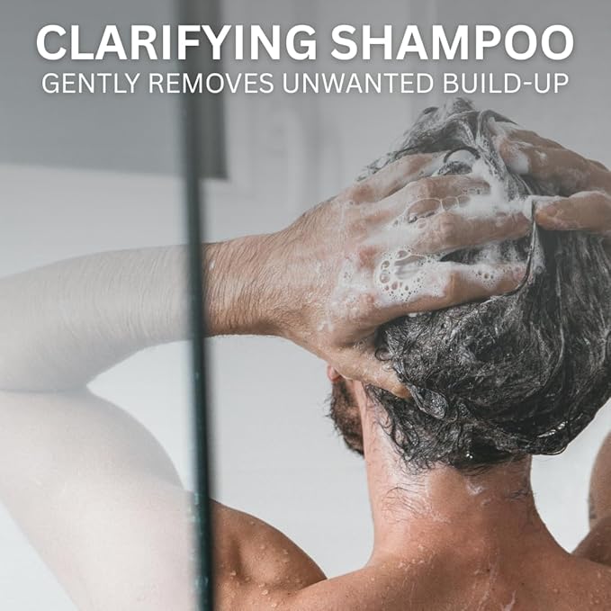 Pure Refresh Hard Water Shampoo - Chelating, Sulfate-Free Hair Care for Well Water - Hard Water Hair Treatment to Gently Remove Buildup and Revive Softness - Made in the USA (16oz.)