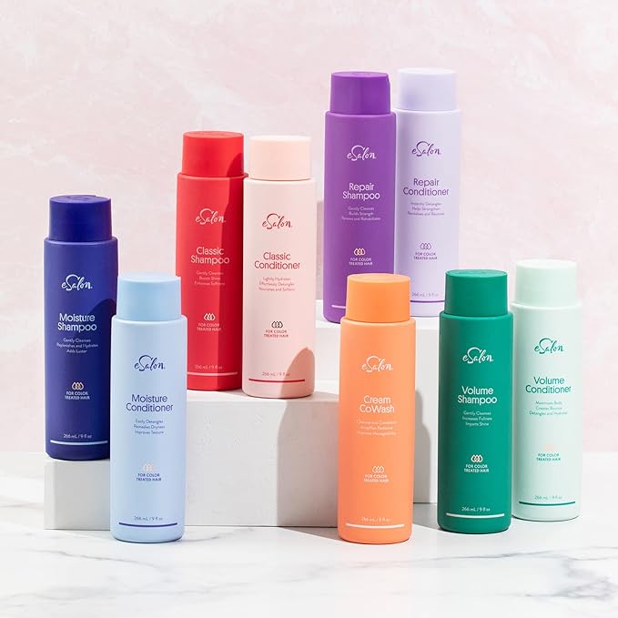 eSalon Hair Repair Conditioner 9 fl oz, Cruelty-free, Paraben-Free, Repair damaged hair