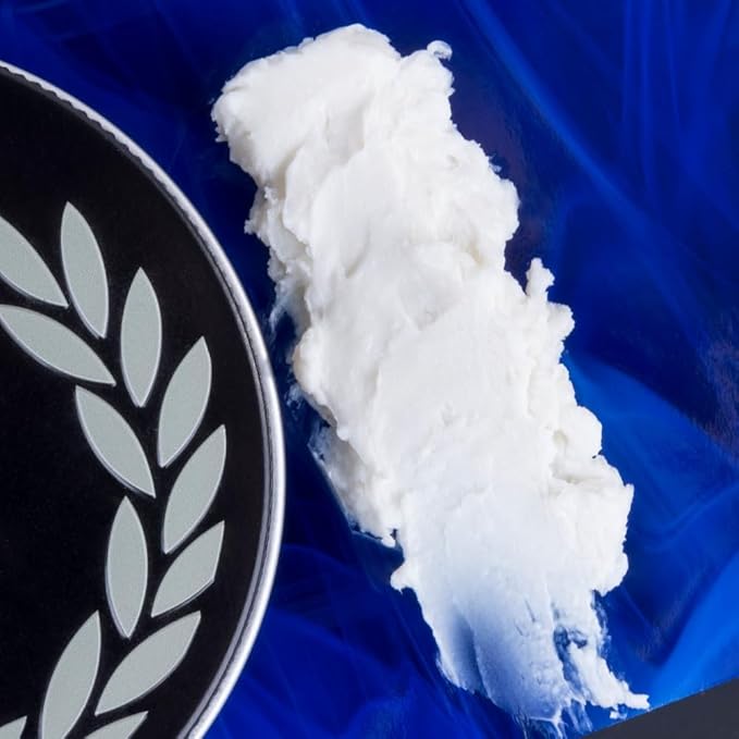 ZEUS Texture Cream Hair Pomade, Medium Hold, Natural Shine, Water Soluble Cream Pomade for Men (Made in USA) 4 oz.