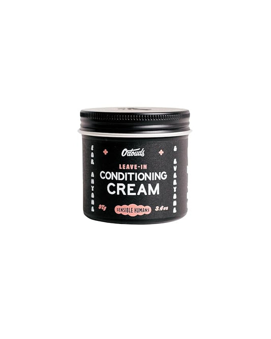 O'Douds Conditioning Cream - Natural Hair Styling Cream & Leave-In Conditioner with Light Hold & Medium Shine - Shea Butter, Aloe Vera & Castor Oil - Mandarin & Vanilla Scent, 4 oz.