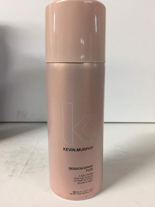 KEVIN.MURPHY SESSION.SPRAY FLEX - Flexible Finishing Hair Spray - For All Hair Types - Lightweight Hold - Humidity Resistant Hair Care - Travel Size - 100 mL / 3.4 fl oz