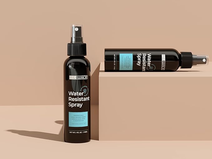 Hair iIllusion (Water Resistant) Hair Spray Allows You To Get Your Hair Wet