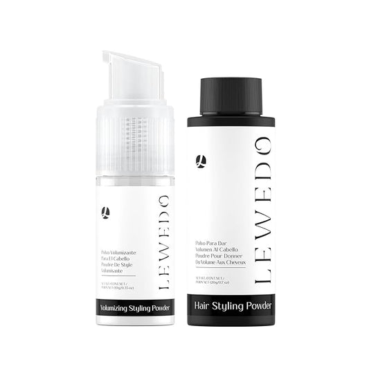 Volumizing Styling Powder - 10G Spray+20G Bottle Set for Natural Volume & Texture, Oil-Control Matte Finish, Lightweight Formula for Men & Women