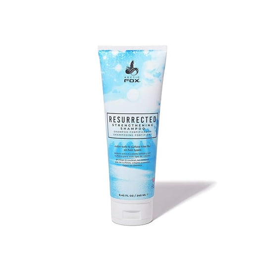 Arctic Fox Resurrected Strengthening Shampoo, Vegan, Cruelty Free, Color Safe, Sulfate Free, Hydrating, Nourishing, Frizz Control, All Hair Types, 8.45 fl oz