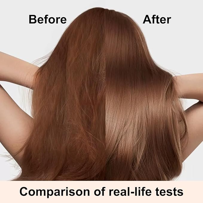 Tgideas Hair Oil Spray with Shea Butter and Jojoba Oil - Heat Protection Lightweight Anti-Frizz, Repair Split Ends, Color Protecting and Nourishing, Unisex Daily Care, 80ml