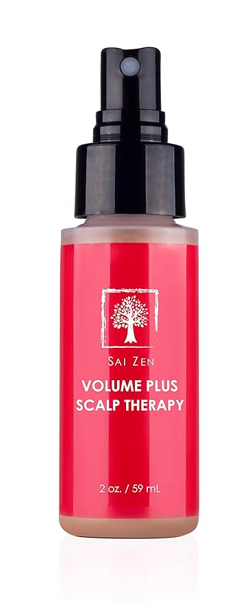 Volume Plus Scalp Therapy Spray | Post-Shower Hair Strengthening Formula | Made in USA | Alcohol and Paraben Free, 2 oz.