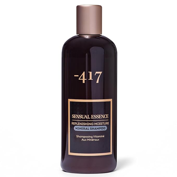 -417 Dead Sea Cosmetics Replenishing Moisture Mineral Shampoo - Cleansing & Nourishing - Perfect Solution For Beautiful Healthy Hair - with Aloe Vera & Sweet Almond Oil 11.83 fl oz.