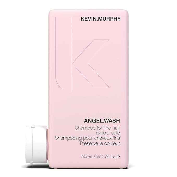 KEVIN.MURPHY ANGEL.WASH - Restorative Shampoo - For Fine Coloured Hair - Colour-Safe Shampoo - With Vitamins & Antioxidants - Sulphate & Paraben Free - 250 ml / 8.4 fl oz