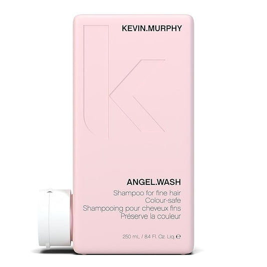 KEVIN.MURPHY ANGEL.WASH - Restorative Shampoo - For Fine Coloured Hair - Colour-Safe Shampoo - With Vitamins & Antioxidants - Sulphate & Paraben Free - 250 ml / 8.4 fl oz