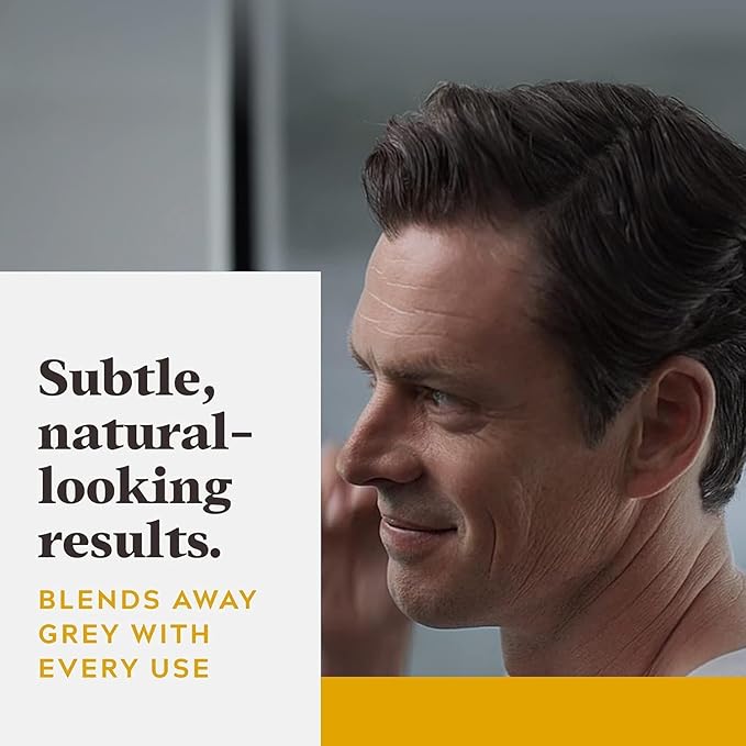 Just for Men Control GX Grey Reducing 2-in-1 Shampoo and Conditioner, Gradual Hair Color with Keratin for Stronger Thicker and Healthier Looking Hair, 6 Fl Oz - Pack of 2