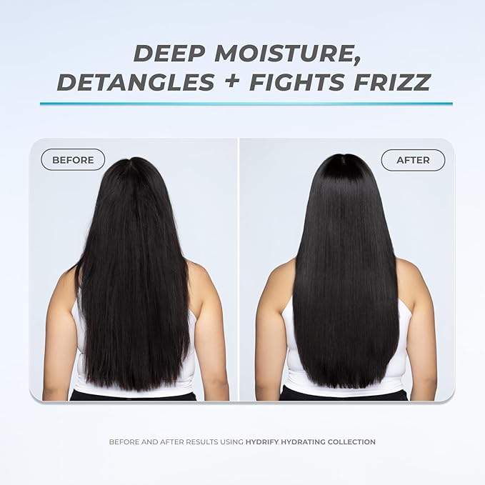 XMONDO Hair Hydrify Hydrating Leave-In Cream – Moisture That Lasts, Frizz That’s Gone | Softens, Smooths & Reduces Split Ends