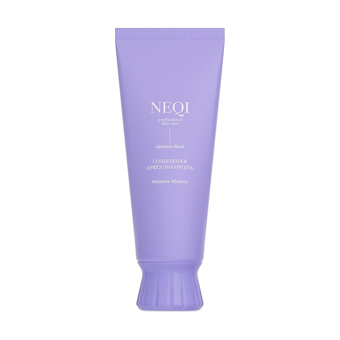 neqi - MOISTURE MYSTERY Conditioner 250ml – Moisturizing Conditioner, Anti-Frizz, Vegan, Sulfate-Free, For All Hair Types, Professional Performance, Made in Italy
