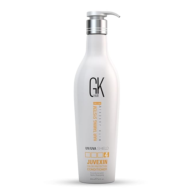 GK Hair Complete Care Set: Color Shield, Anti-Dandruff, and Smoothing Serum for Ultimate Hair Protection and Shine