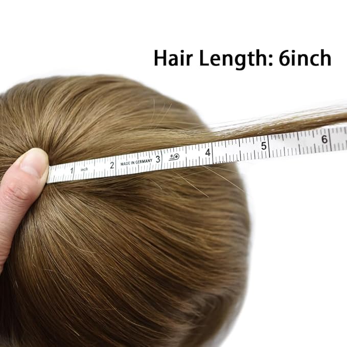 Toupee For Men Real Human Hair System Full Swiss Lace Mens Toupee Lace Hair Piece For Men Hair System Bleached Knots 7x9-90% light density17# DARK ASH BLONDE