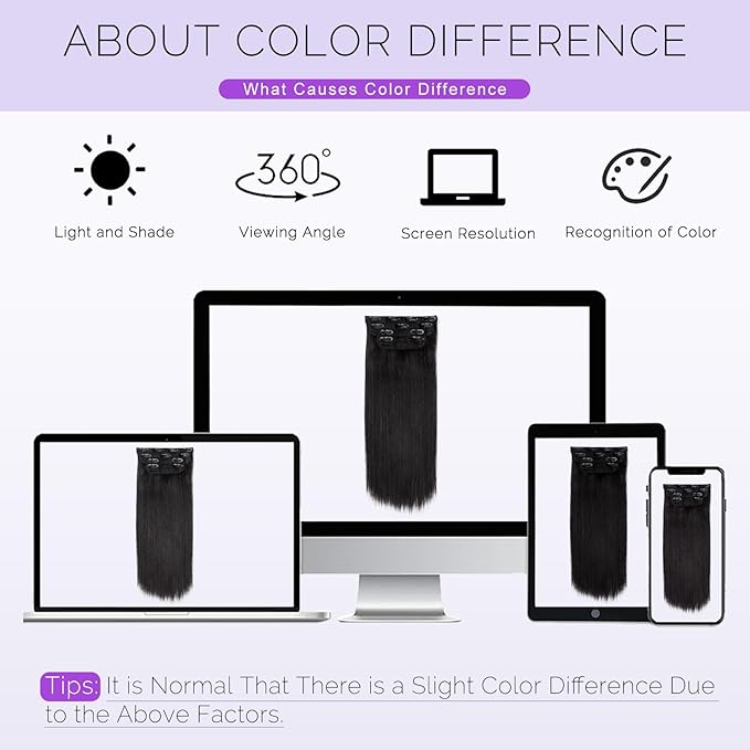 Vigorous Black Hair Extension Straight 22Inch Straight Clip in Hair Extensions 4PCS Natural Thick Synthetic Hairpieces for Women