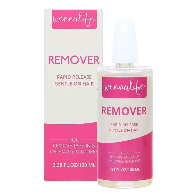 WENNALIFE Tape in Extension Remover 3.38 FL.OZ. (100ML) Fast-Acting Glue Remover for Hair Extensions Wig & Toupee
