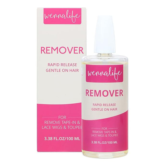 WENNALIFE Tape in Extension Remover 3.38 FL.OZ. (100ML) Fast-Acting Glue Remover for Hair Extensions Wig & Toupee