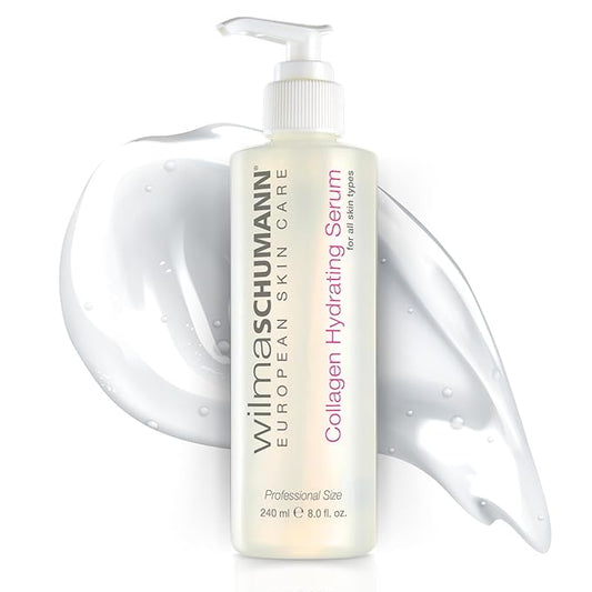 WILMA SCHUMANN Collagen Hydrating Serum, Face Serum, Collagen for Women, 8 oz