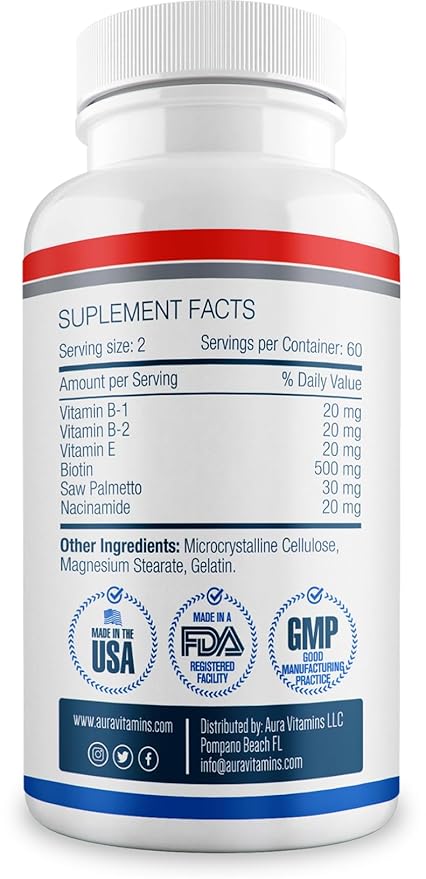 | Capilar Plus with Anti-Androgen System | Hair Growth Supplement | Hair Loss Treatment | Healthy Skin, Hair & Nails - Count 60 (2)