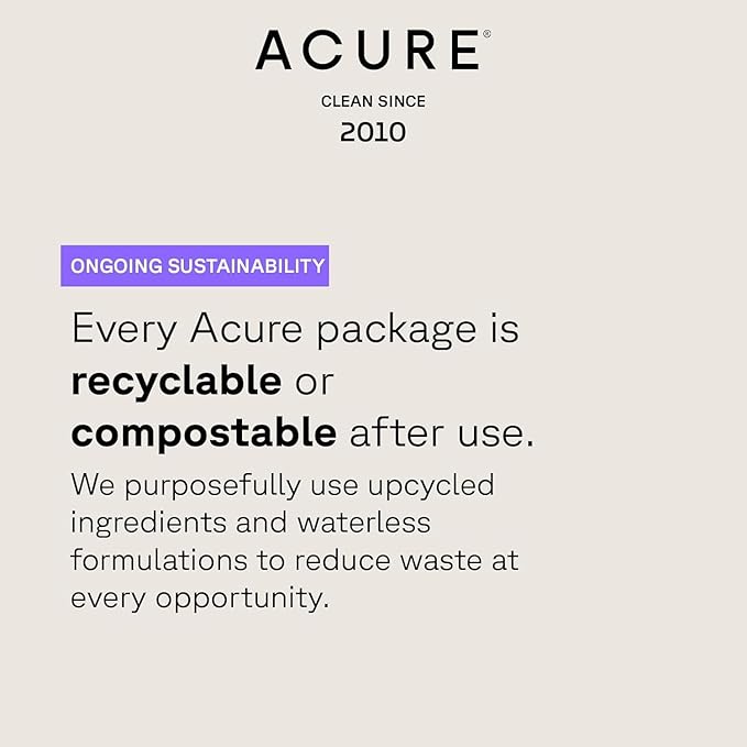 Acure Daily Workout Watermelon Shampoo & Conditioner - Lightweight Hydrating & Clarifying Shampoo and Conditioner for Women & Men w/Oily, Damaged Hair & Dry Scalp, Color Safe, Sulfate Free - 8 fl oz