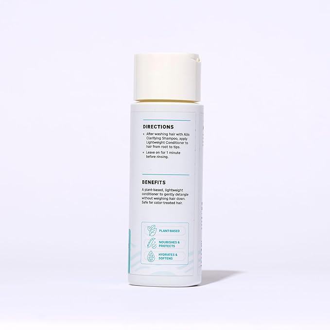 ALIIS Lightweight Conditioner – Moisture-Rich, pH-Balanced Daily Conditioner for All Hair Types | Detangles, Softens & Smooths Without Buildup | Color-Safe, Vegan, Sulfate-Free | 8 oz