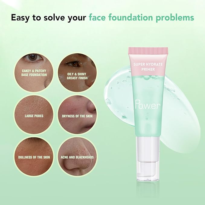 UCANBE Matte Setting Spray & Primer Gel Duo – Long-Lasting Makeup Set for Oily Skin, Shine Control, Pore Blurring, Oil-Free Hydrating Face Primer & Makeup Finishing Mist for All-Day Wear, 7.5 Fl oz