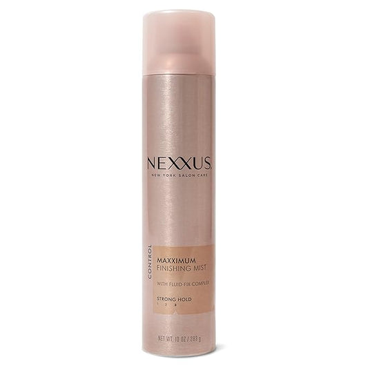 Nexxus Maximum Hold Finishing Hair Spray, for Control, Hold Hairspray for Women Hair Styling 10 oz