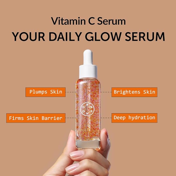 SERUMKIND Vitamin C Serum for Face Korean Skincare – Brightening for Dark Spots, Pore Refining, Discoloration Correcting – With Niacinamide – Reduces Fine Lines and Wrinkles
