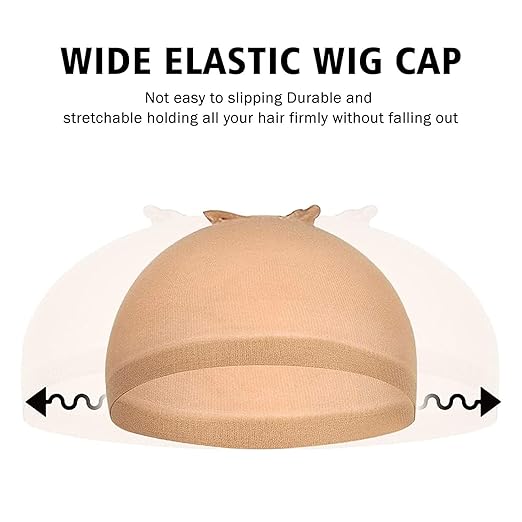 Wig Accessory Essentials Kit Lace Front Wig Glue & Remover, Wig Caps, Elastic Band, Hair Wax Stick, Edge Control, Edge Brush, Hair Shear Dermaplanning Razor Tool and Edge Scarf - 29PCS