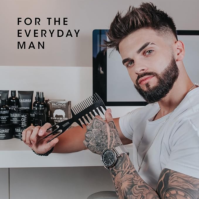 Pacinos Creme Hair Sculpting Wax Cream - Water Soluble Medium Shine Styling Cream