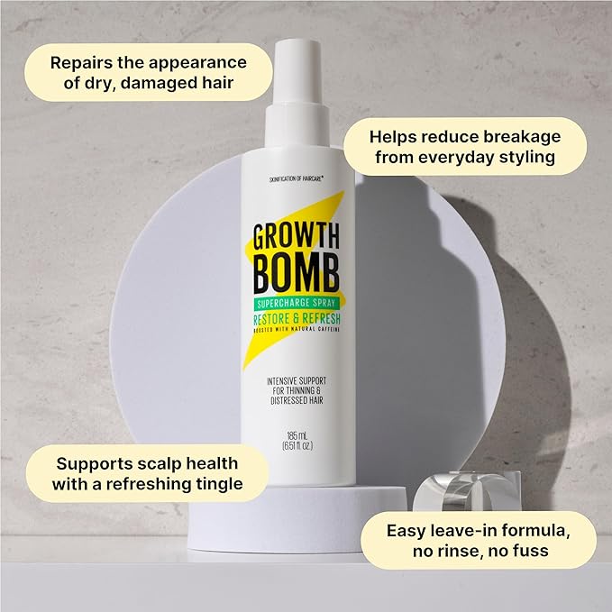 Fortify & Refresh Hair Growth Spray Leave In Treatment 185ml