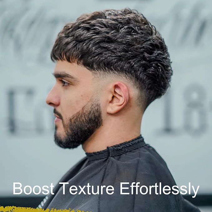 Crazy Bull Hair Bull Blaster Sea Salt Spray - Volumizing Hair Spray for Men - Lightweight and Firm Hold Spray - Vegan and Cruelty-Free - 6.76 oz