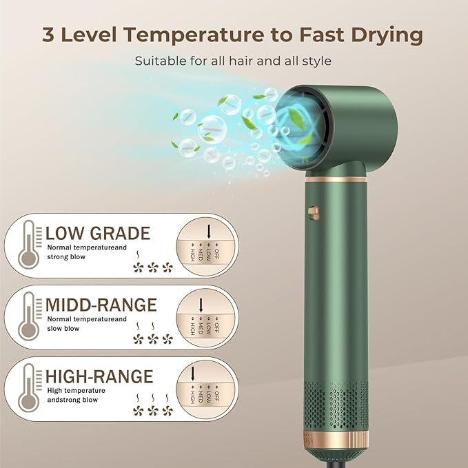 5 in 1 Blow Dryer Brush, Upgrade Hair Dryer Brush Set Negative Ion Air Styler Curling Wrap Air Curler, Hot Air Brush Curling Iron Hair Styling Tools As A Gift for Straight/Curl/Dry/Smooth