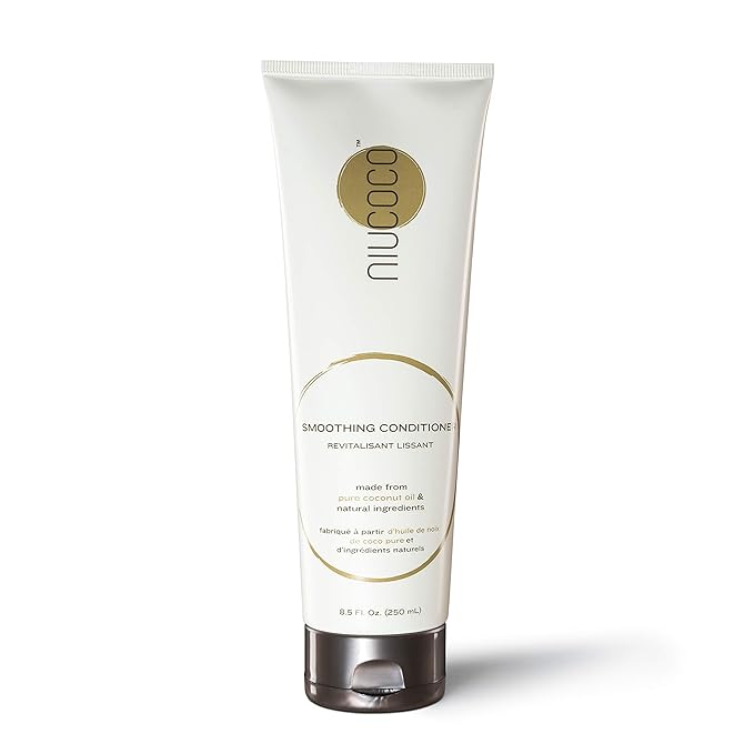 | All-Natural Smoothing Coconut Oil Conditioner | 100% Non-Toxic | Fights Dry and Damaged Hair (250ml)