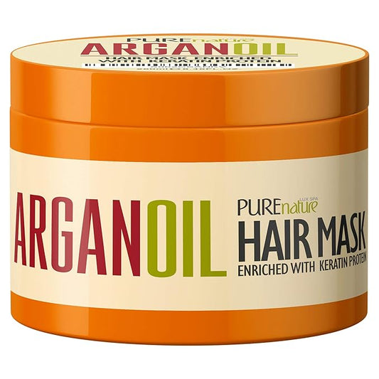 Moroccan Argan Oil Intense Hair Mask - Hydrating Technology for Damaged, Extremely Dry Split Ends - Deep Conditioner Repair Treatment for Curly, Straight, Frizzy, Black and Color Treated Hair