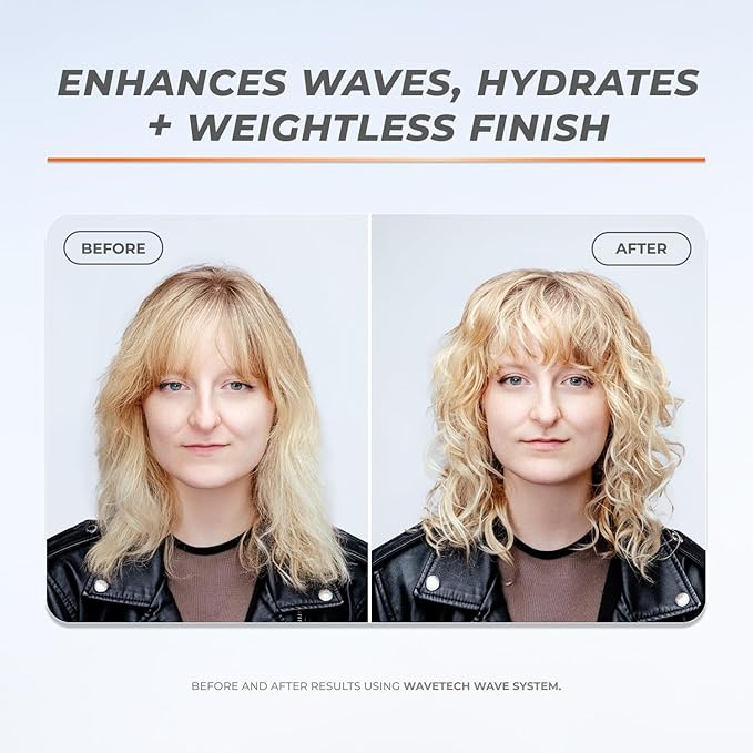 XMONDO Hair Wavetech Hydrating Wave Cream, Vegan Formula Wavy Hair Curl Cream with Coconut and Argan Oil for Definition, Breakage Protection, and Hair Hydration, 5 Fl. Oz