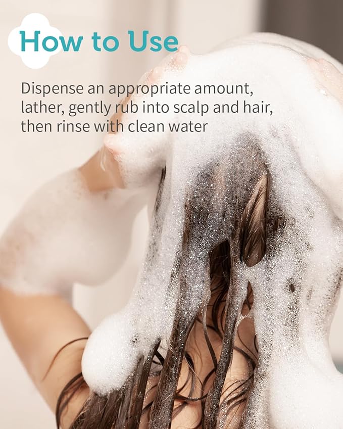 GOONGBE Kids' Silky Shampoo - Korean Kids Hair Softening Shampoo - Shiny and Glossy Hair for Weak, Frizzy and Tangle Prone Hair - Low pH & Silicone-Free - Allergen Free Scent, 10.1 fl.oz. 2 Pack