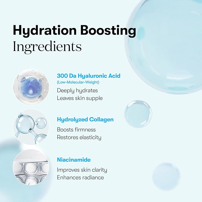 VT COSMETICS Hydrop Reedle Shot 100hl 2-Step Hydrogel Mask(34.5gx4ea), Intensive Hydrating, Exosome Hyaluronic Acid, Dewy & Glass Skin, Overnight Melting Mask, Korean Facial Mask