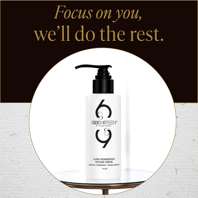 WEN 613 by Chaz Dean Ultra Nourishing Styling Cream - Hair Straightener Cream for Frizzy Hair, Anti Frizz Hair Product for Styling Wavy, Curly & Straight Hair, for Men & Women - 5 Fl Oz (Pack of 1)