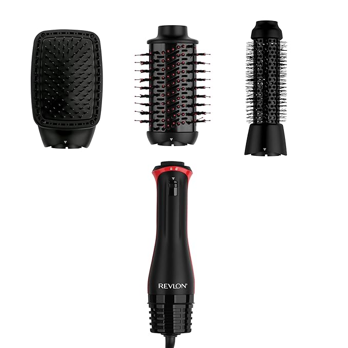 REVLON 3-in-1 Multi-Styler - Dry, Curl, Smooth, Shape and Volumize in One-Step - Blow Dryer Brush, Heated Styler and Hair Straightening Brush in One, Gorgeous Salon Blowouts Without The High Price