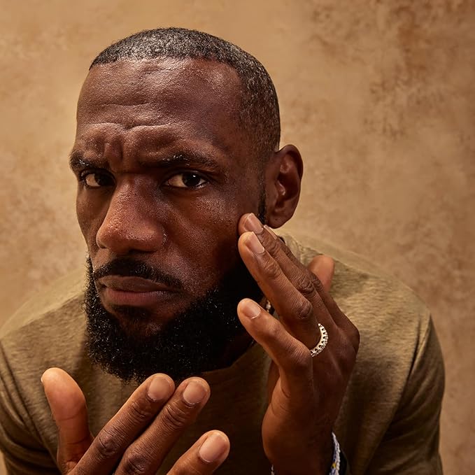 The Shop by LeBron James Hair Bundle with Beard Cream 2-in-1 Moisturizing Shampoo & Conditioner, Hair Pomade