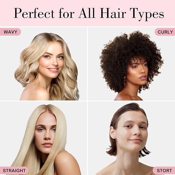 Styling Cream for Hair, 3-in-1 Hair Styling Cream & Flyaway Stick Controls Frizz, Smooths Edges & Tames Flyaways, Lightweight Non-Greasy, Long-Lasting Hold, Non-Flaking Travel Size for All Hair Types