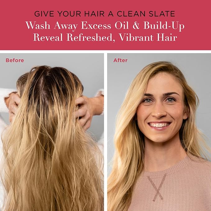 Unwash Anti Residue Hair Cleanser: Gentle pH Balanced Clarifying Shampoo, Removes Build-up, Moisture Balancing, Hair Detox