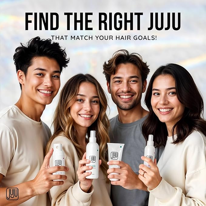 Juju Plump Lightweight Hair Volumizing Spray 6 Fl Oz - Volumizing Hair Spray for Women, Fragrance Free Hairspray Volume for Medium to Fine Hairs, Airy Feel Styling Root Volume Sprays for Women