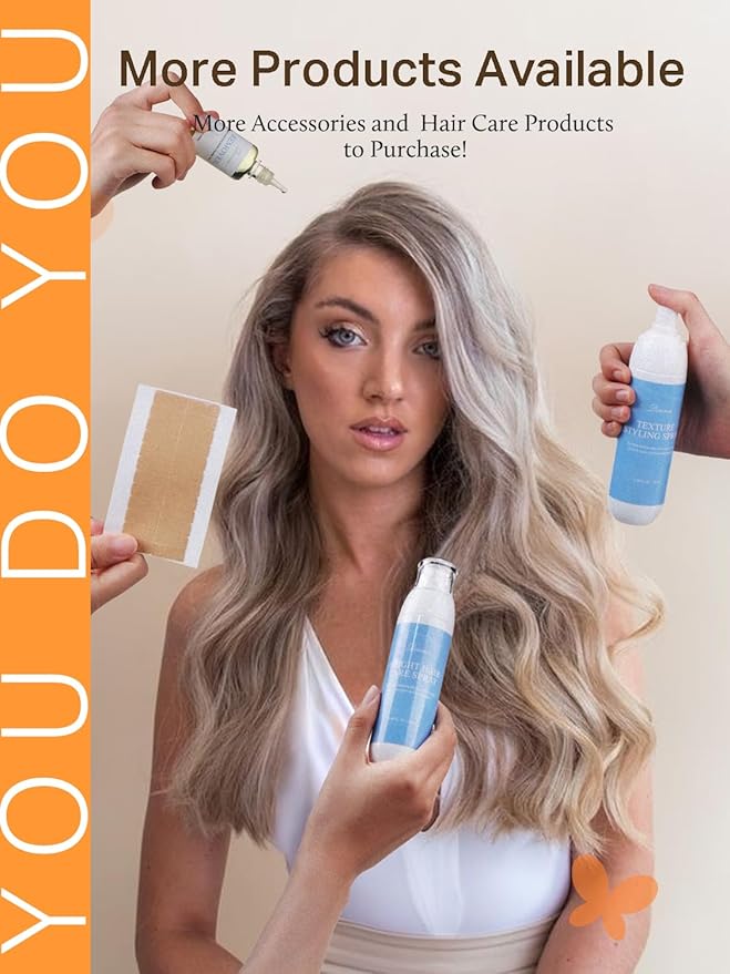 DOORES Tape in Hair Extensions Human Hair, Dark Brown to Dirty Blonde, 12 Inch, 20g, 10pcs, Straight, Remy, Tape-In Installation