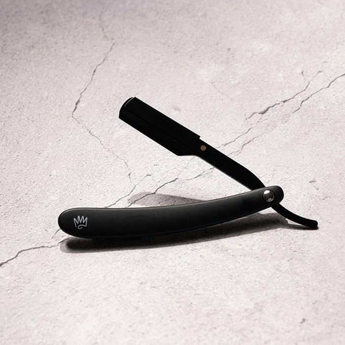 Royal Clips Beard Kit | 4 Piece Beard Grooming Kit | Beard Brush, Comb, Scissors and Straight Razor - Ideal Gift for Men, Husband, Boyfriends, Family & Friends