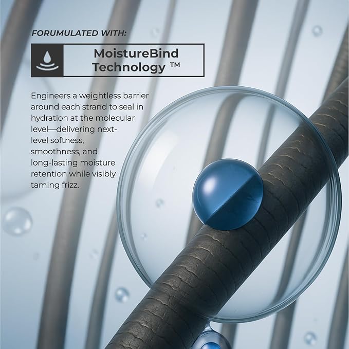 XMONDO Hair Hydrify Hydrating Leave-in Conditioning Mist | MoistureBind Technology Restores Hydration & Eliminates Frizz, Plant Based Extracts Revitalize Damaged Hair, Vegan Formula, 6.7 Fl Oz 1-Pack